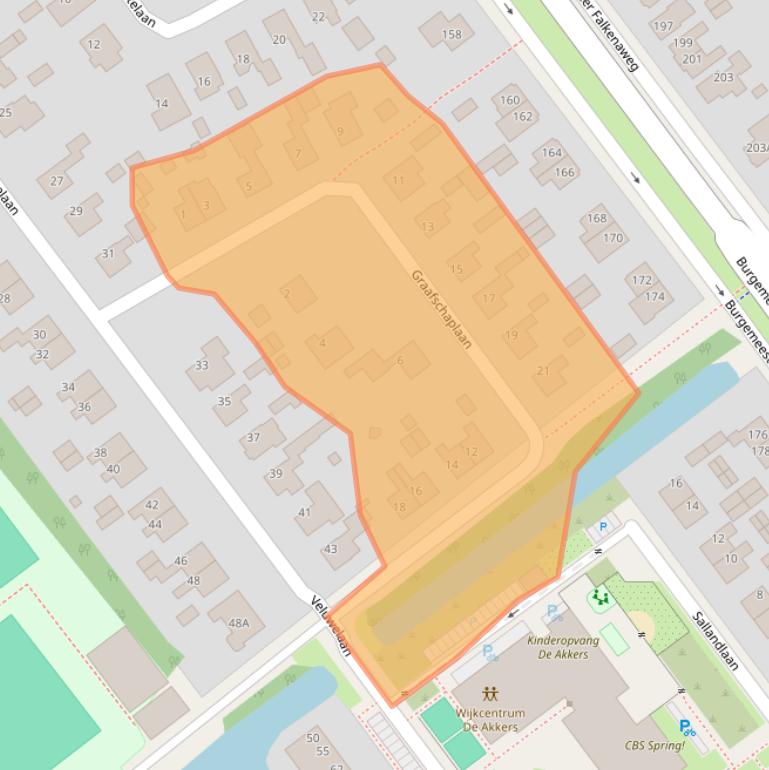 Kaart van postcodegebied 8443AK.