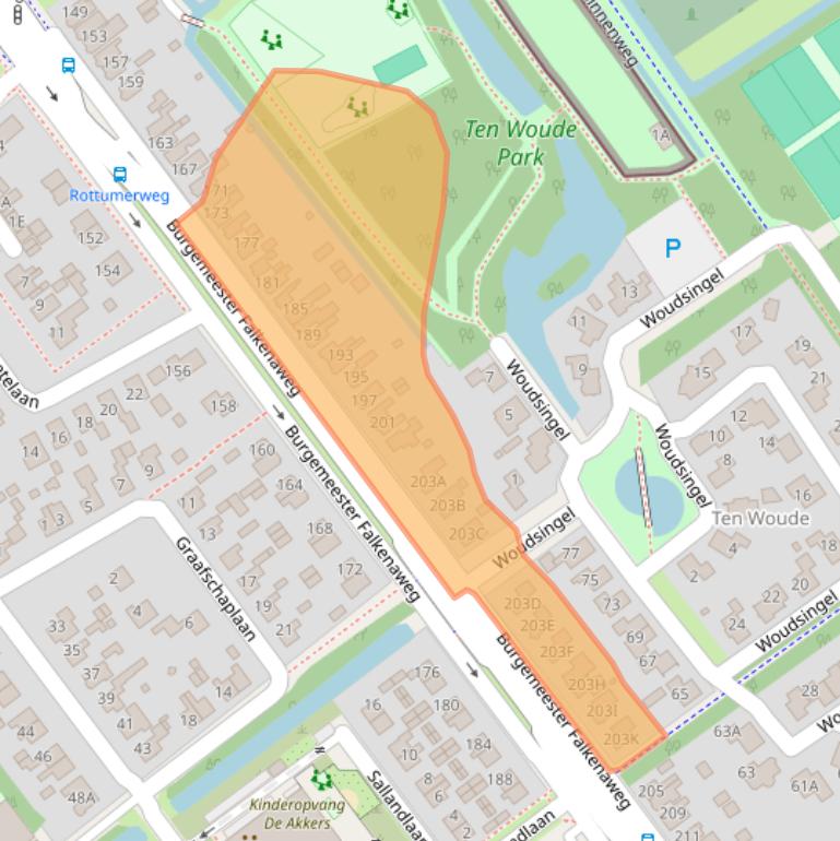 Kaart van postcodegebied 8443DC.