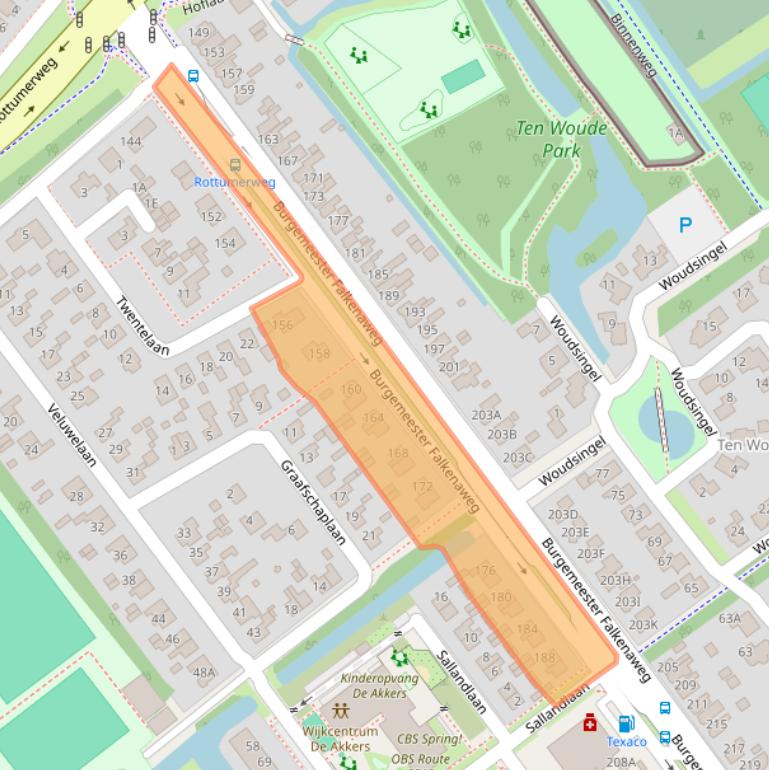 Kaart van postcodegebied 8443DG.