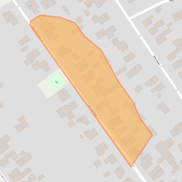 Kaart van postcodegebied 8443DX.