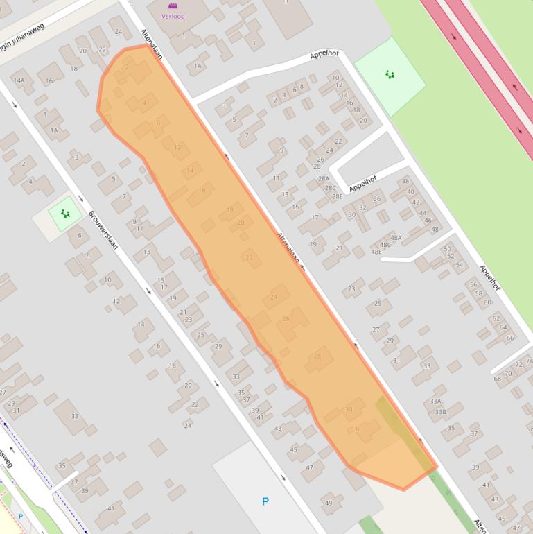 Kaart van postcodegebied 8443ED.