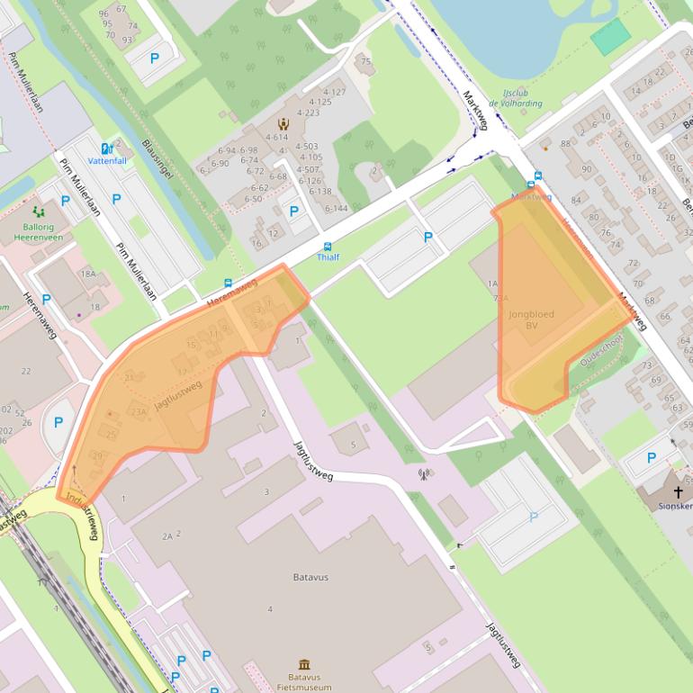 Kaart van postcodegebied 8444AL.