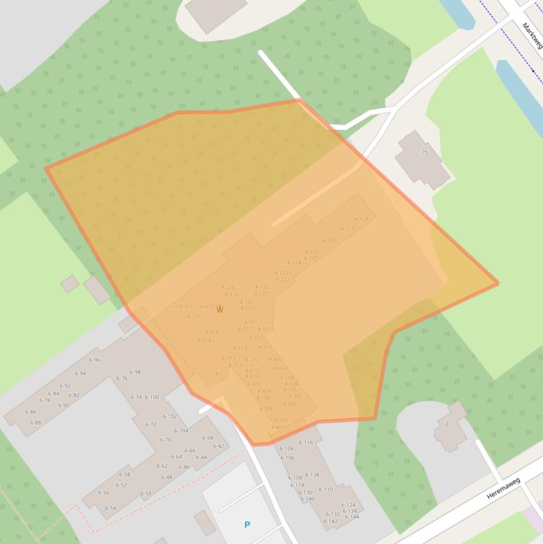 Kaart van postcodegebied 8444AN.