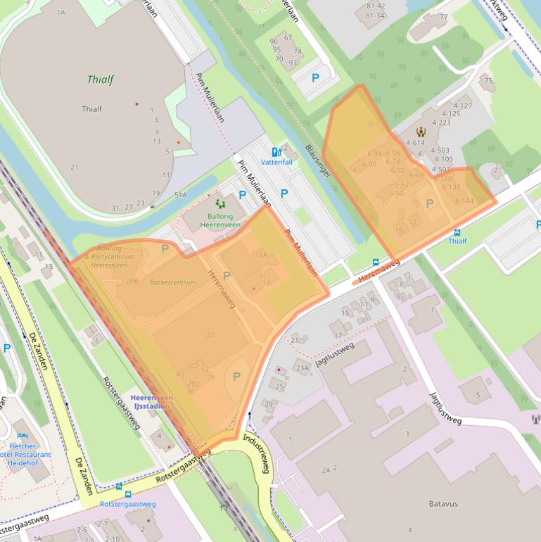 Kaart van postcodegebied 8444AP.