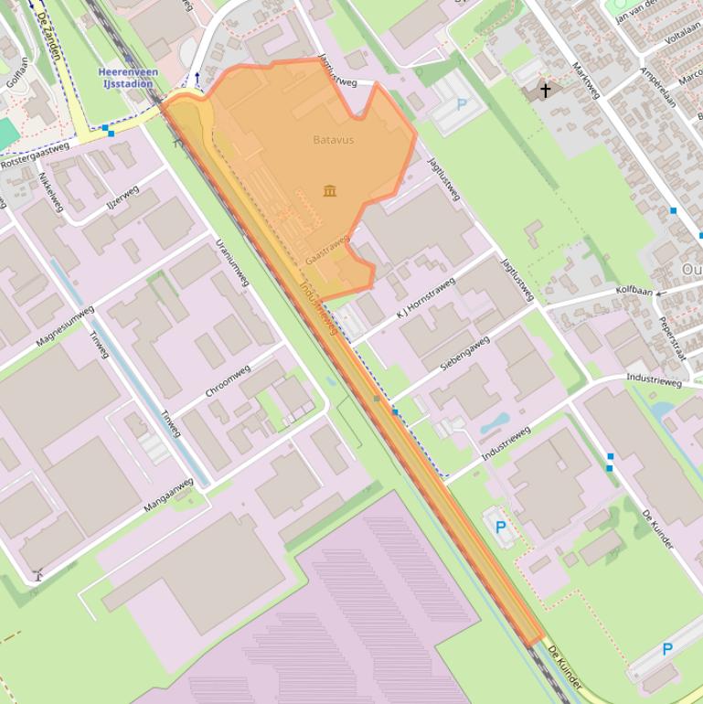 Kaart van postcodegebied 8444AR.