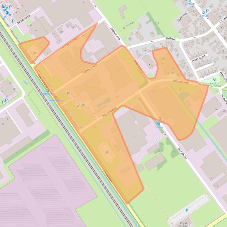 Kaart van postcodegebied 8444AS.