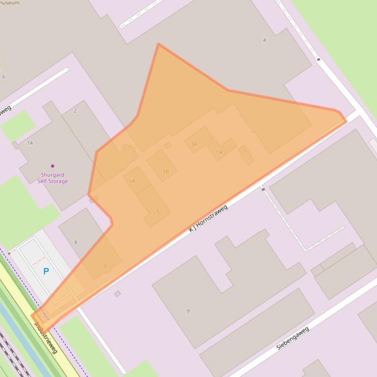 Kaart van postcodegebied 8444AT.