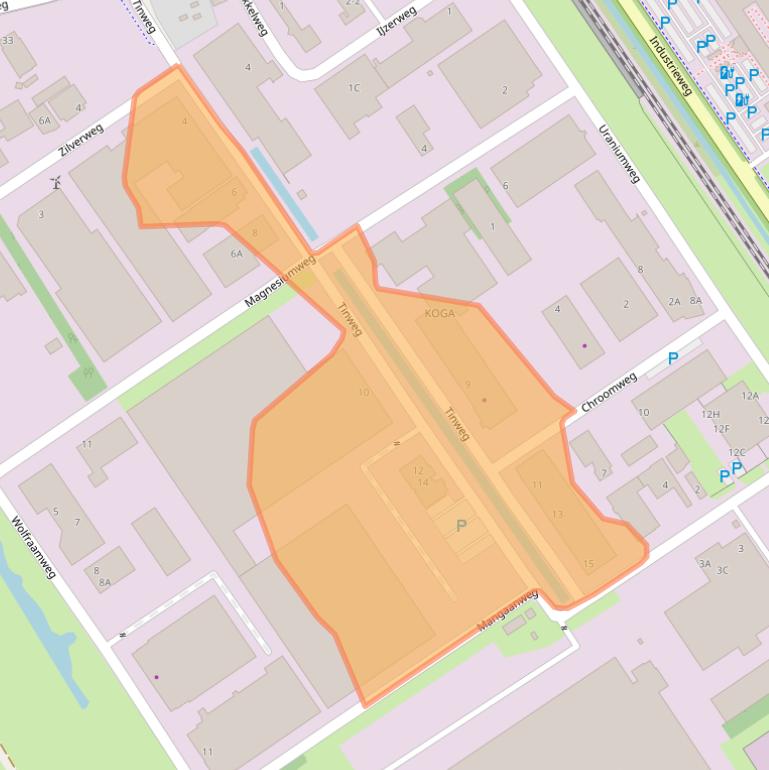 Kaart van postcodegebied 8445PD.