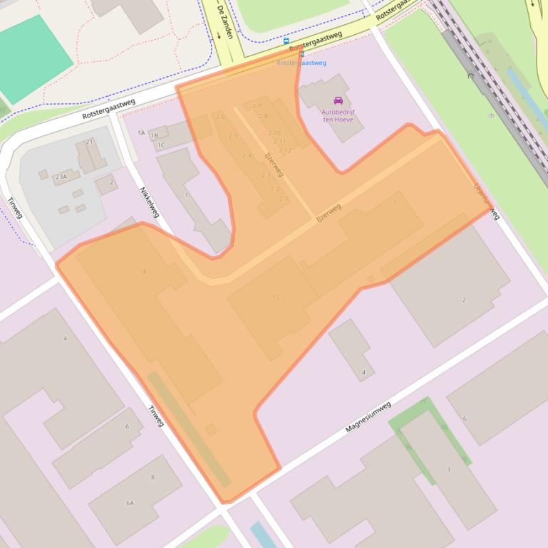 Kaart van postcodegebied 8445PK.