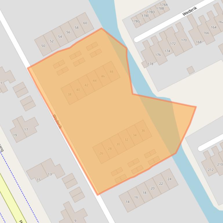 Kaart van postcodegebied 8446AC.