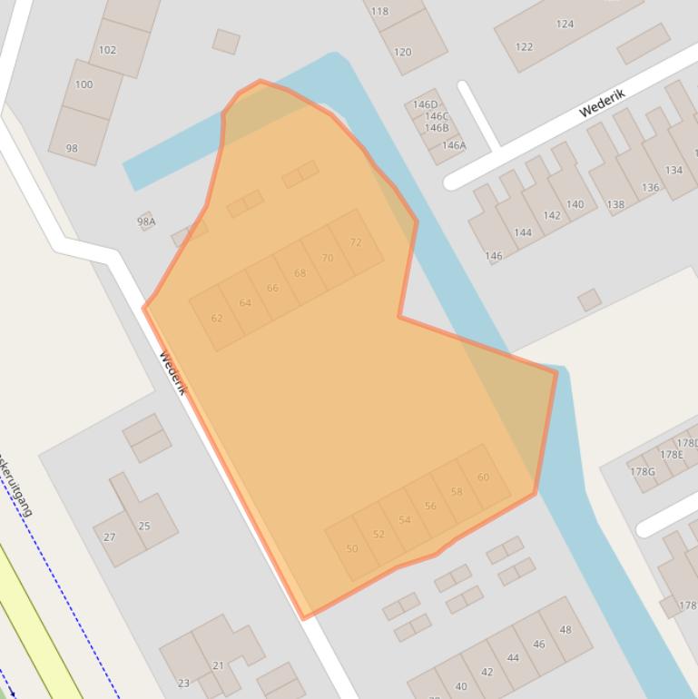 Kaart van postcodegebied 8446AD.