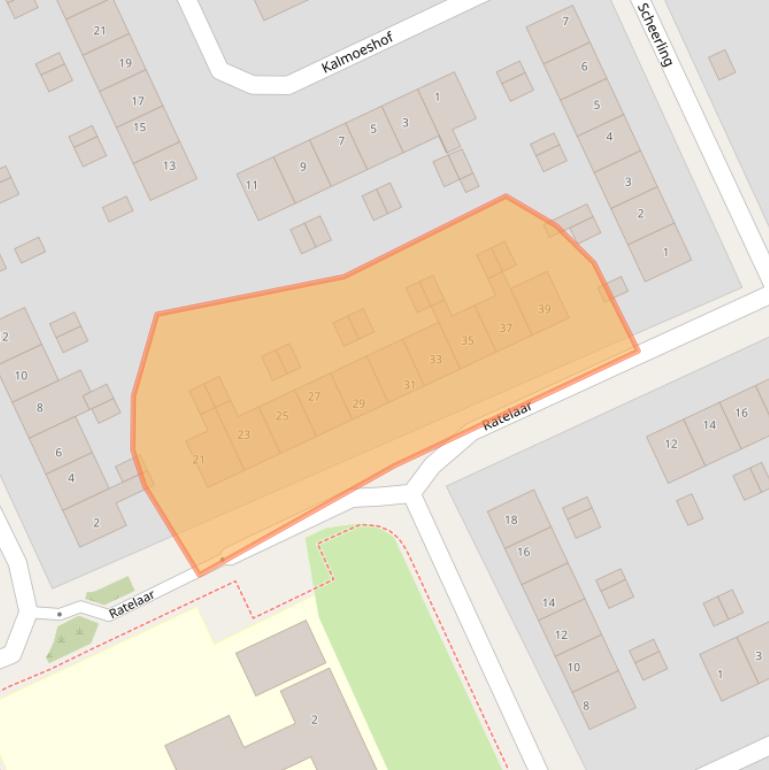 Kaart van postcodegebied 8446AW.