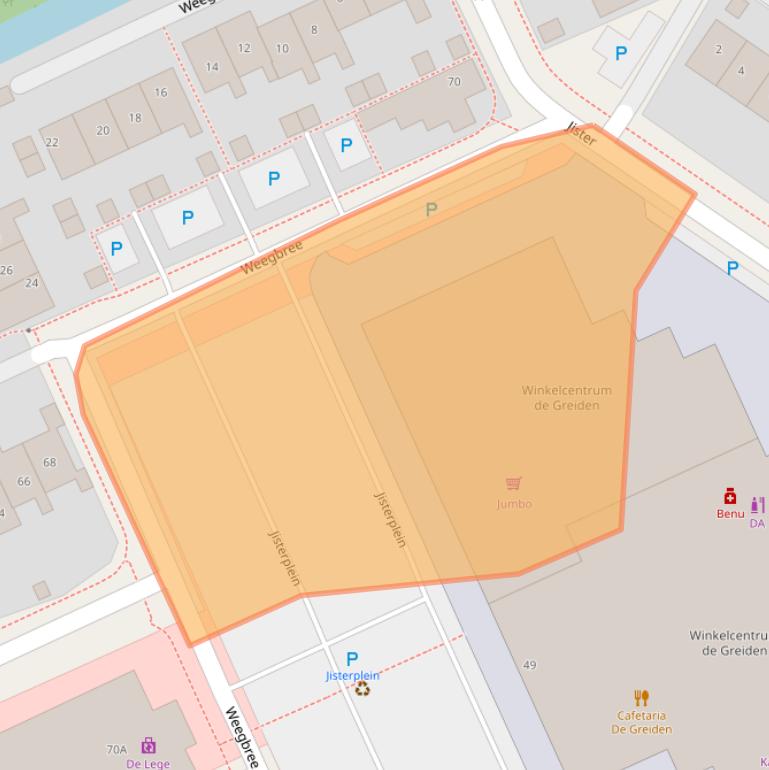 Kaart van postcodegebied 8446CE.