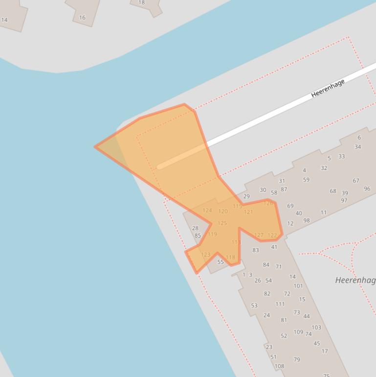 Kaart van postcodegebied 8446DD.