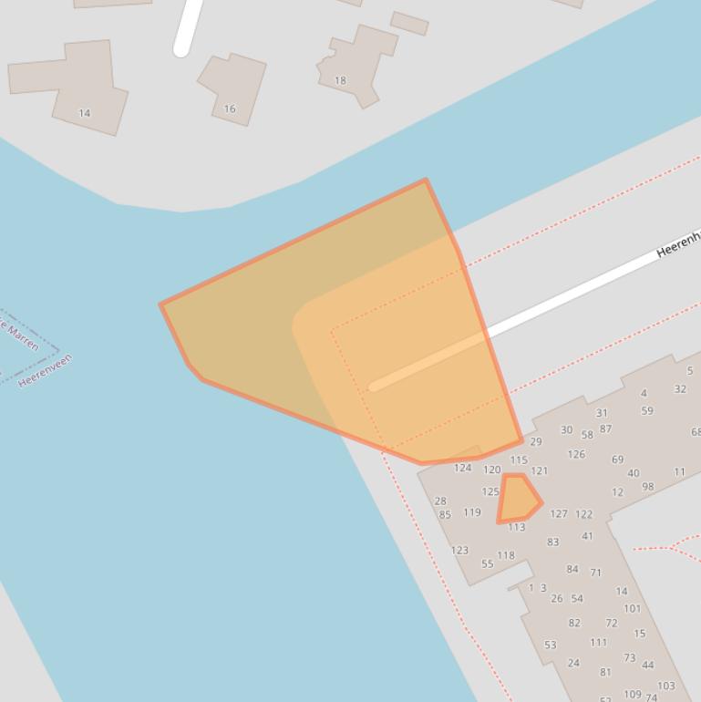 Kaart van postcodegebied 8446DL.