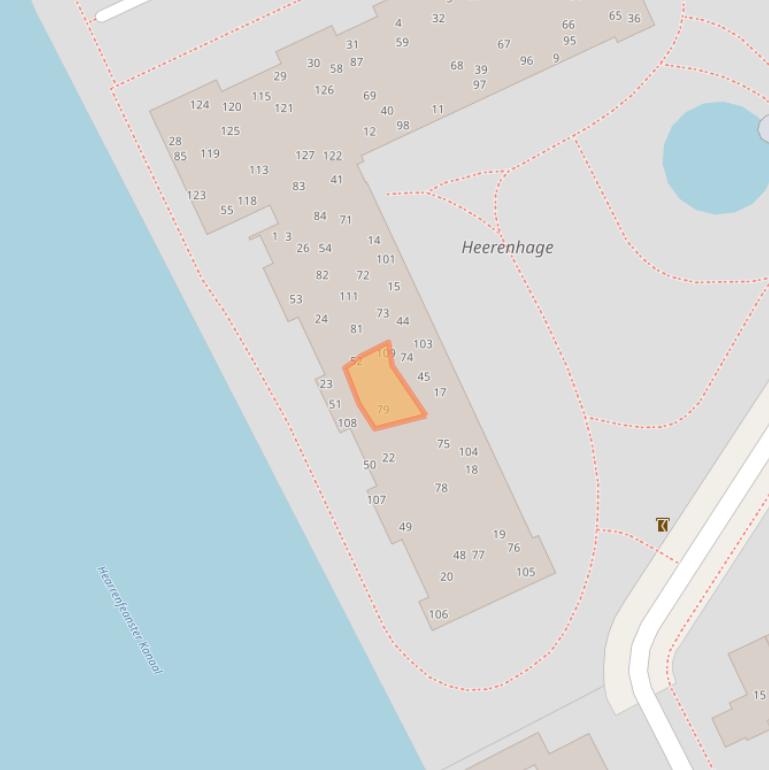 Kaart van postcodegebied 8446DR.