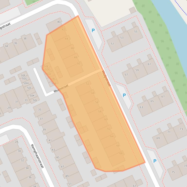 Kaart van postcodegebied 8446GK.