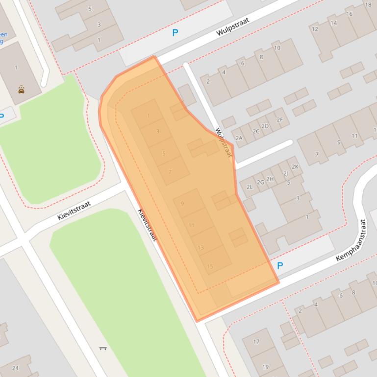Kaart van postcodegebied 8446GM.