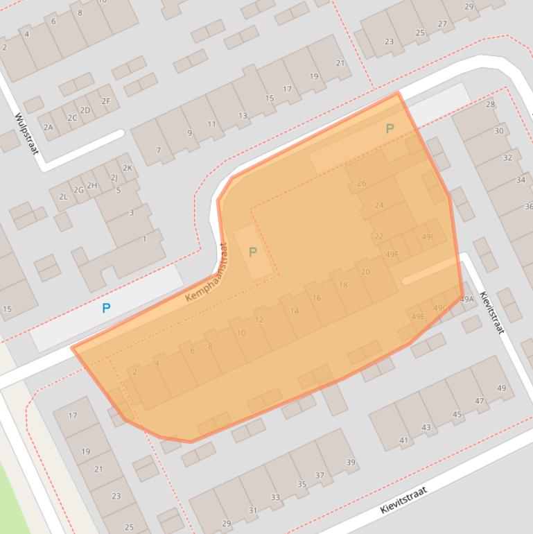 Kaart van postcodegebied 8446GV.