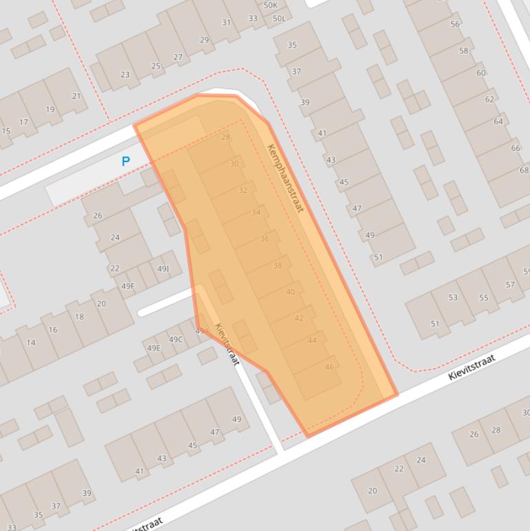 Kaart van postcodegebied 8446GW.
