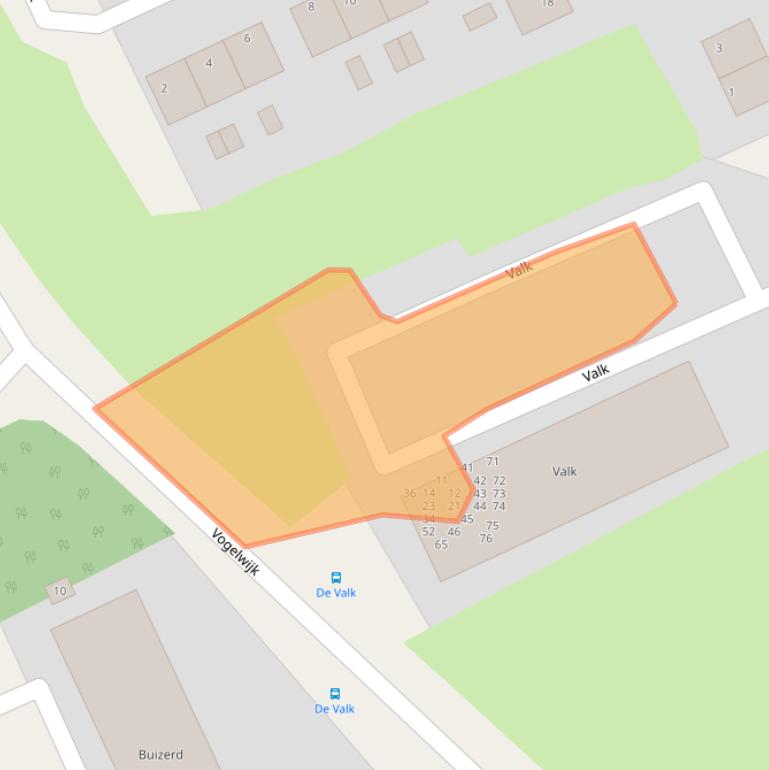 Kaart van postcodegebied 8446GX.