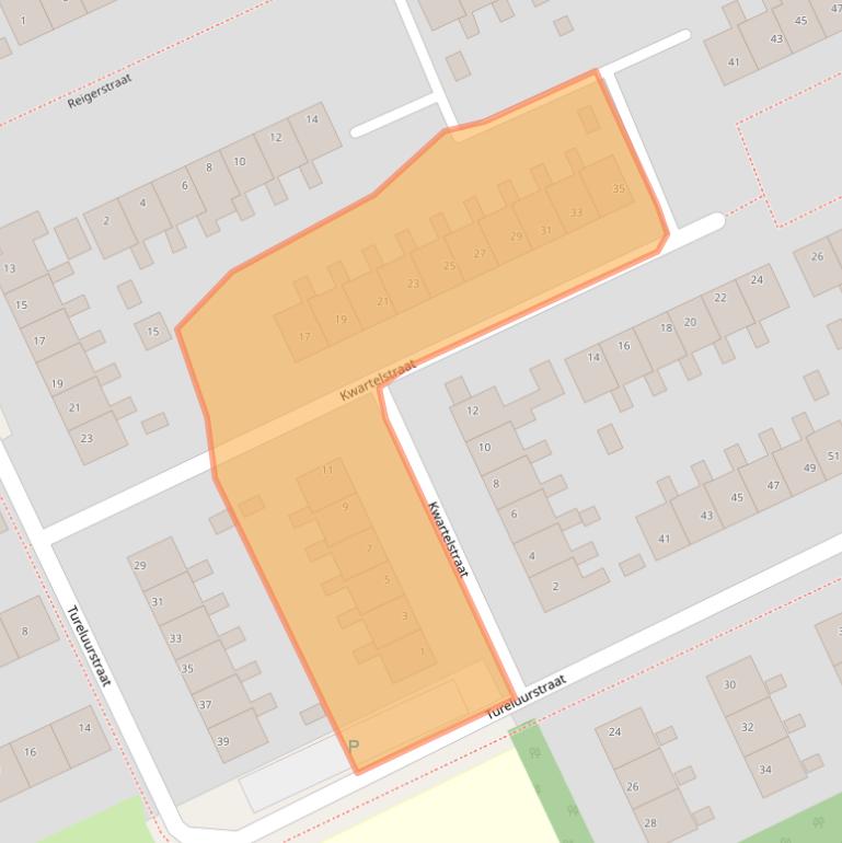 Kaart van postcodegebied 8446HT.