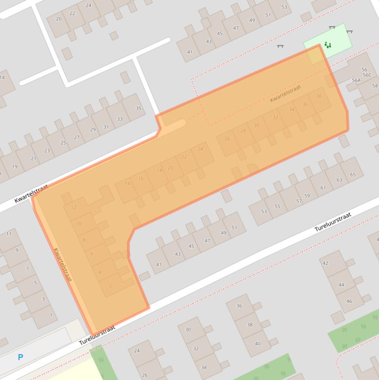 Kaart van postcodegebied 8446HW.