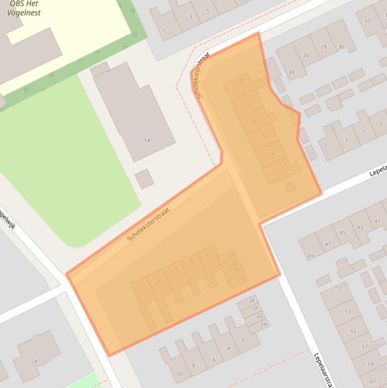 Kaart van postcodegebied 8446JA.