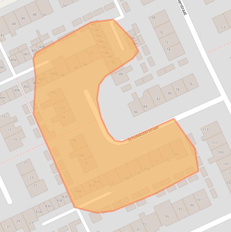 Kaart van postcodegebied 8446JD.