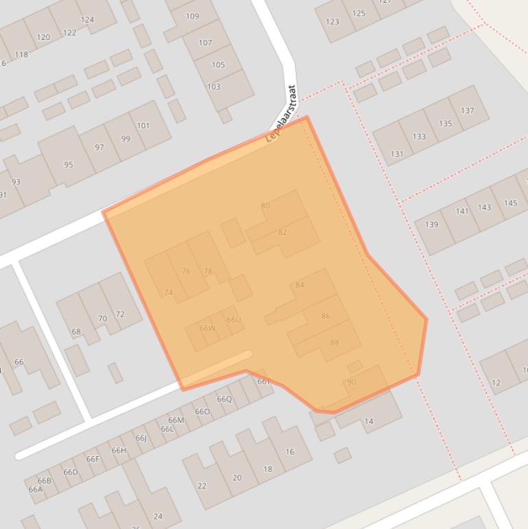 Kaart van postcodegebied 8446JN.