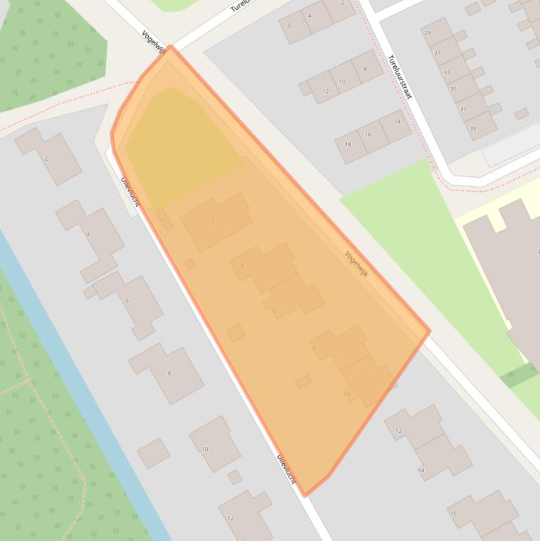 Kaart van postcodegebied 8446KD.