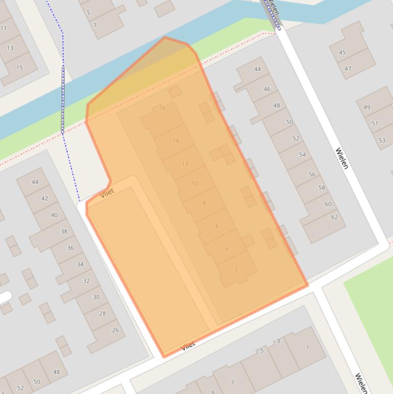 Kaart van postcodegebied 8446MA.