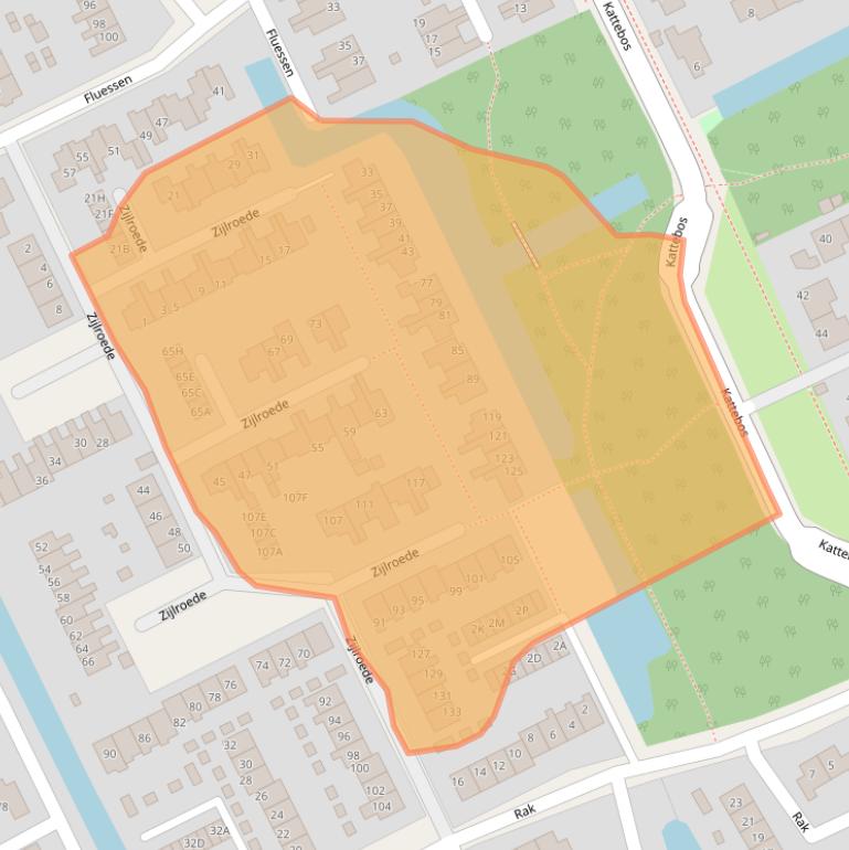 Kaart van postcodegebied 8446MS.