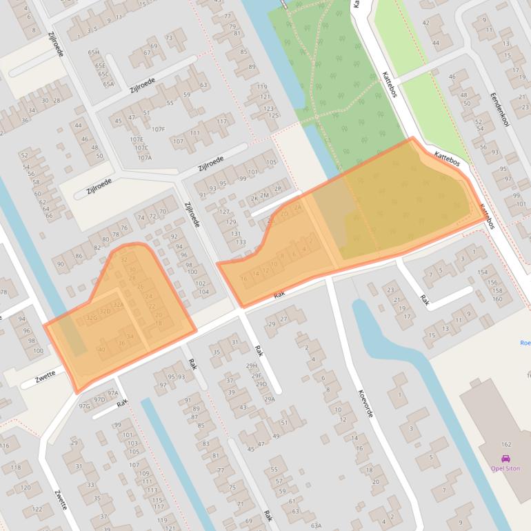 Kaart van postcodegebied 8446NA.