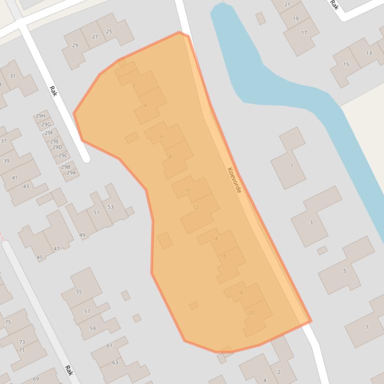 Kaart van postcodegebied 8446NC.