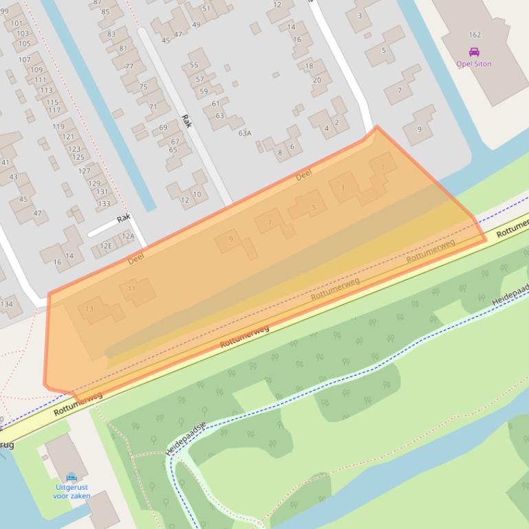 Kaart van postcodegebied 8446NG.