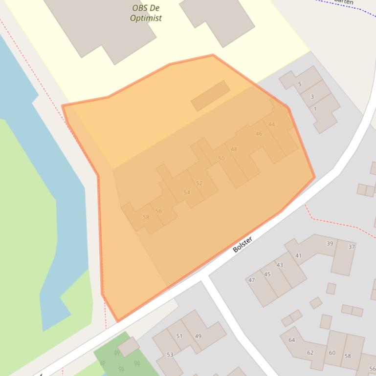 Kaart van postcodegebied 8447BP.