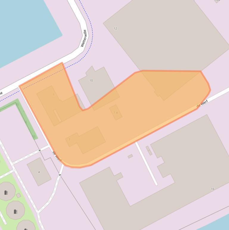 Kaart van postcodegebied 8447GD.