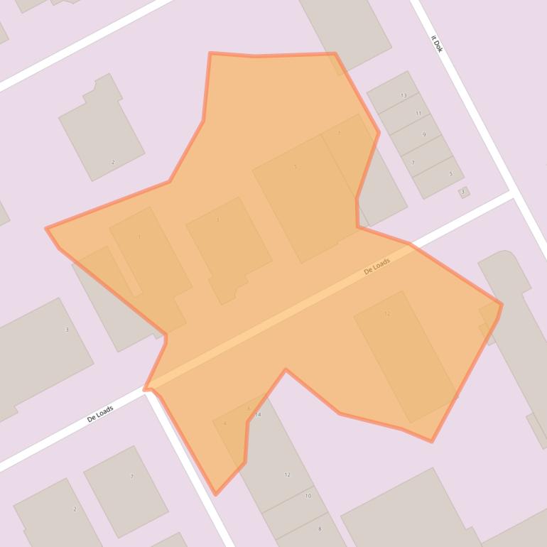 Kaart van postcodegebied 8447GP.