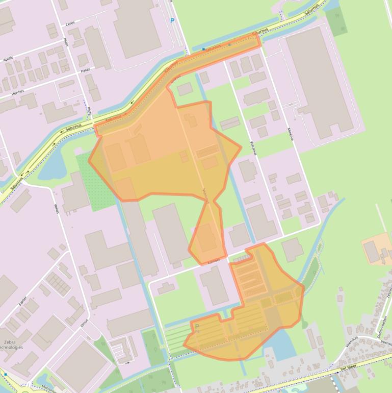 Kaart van postcodegebied 8448CN.