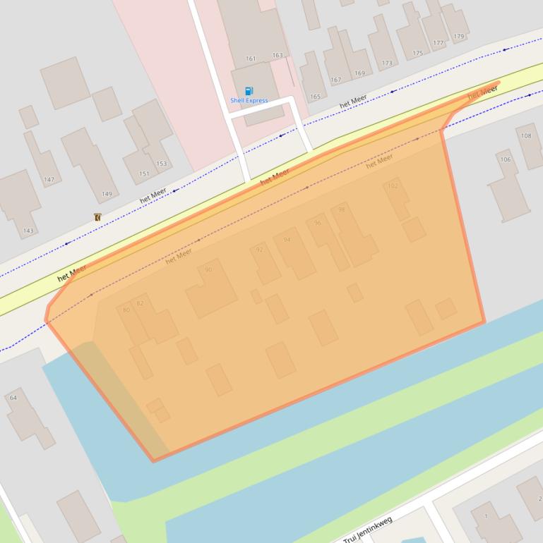 Kaart van postcodegebied 8448GL.