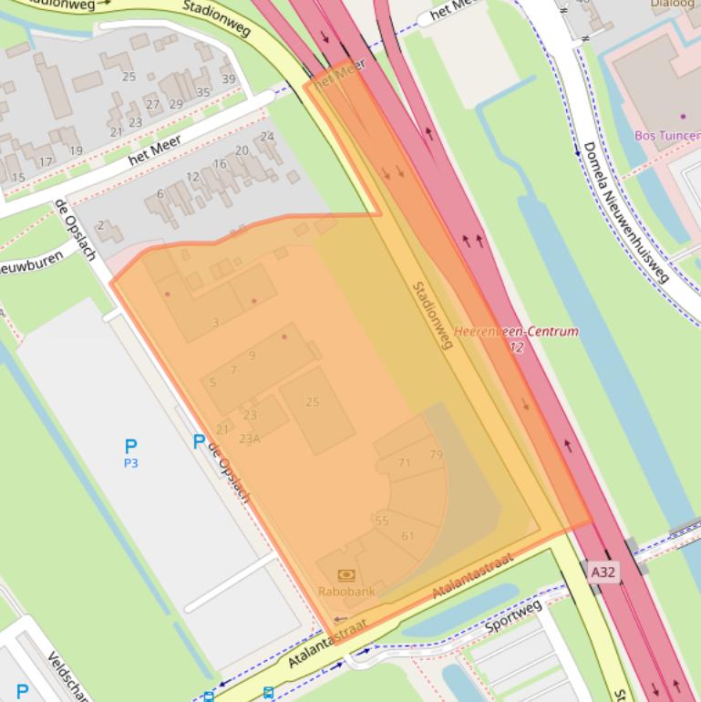 Kaart van postcodegebied 8448GV.