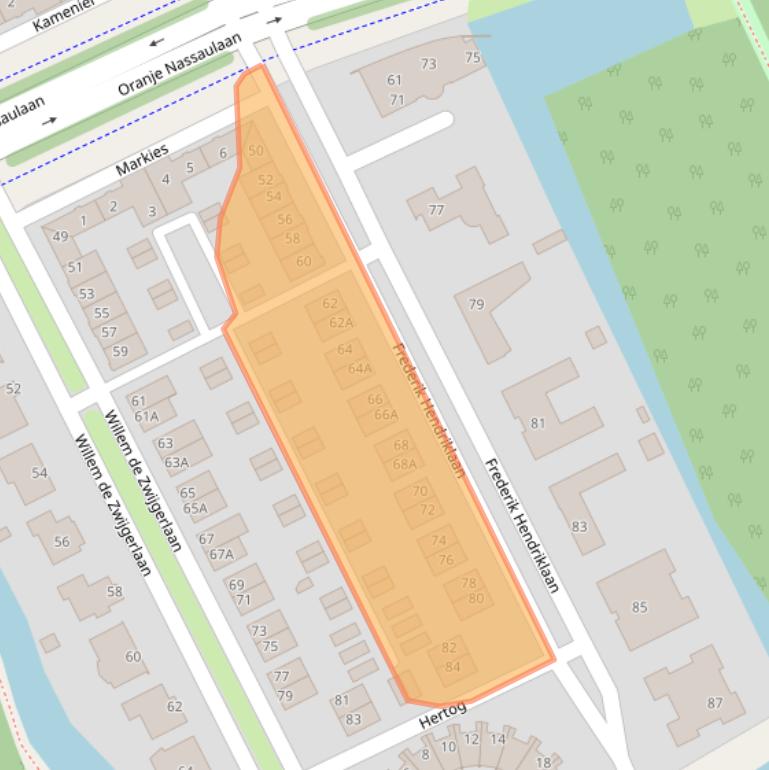 Kaart van postcodegebied 8448MG.