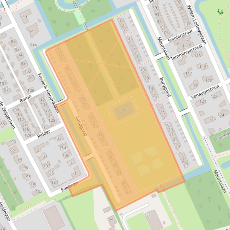Kaart van postcodegebied 8448ML.