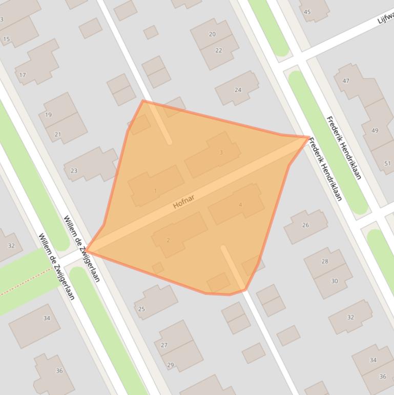 Kaart van postcodegebied 8448ND.