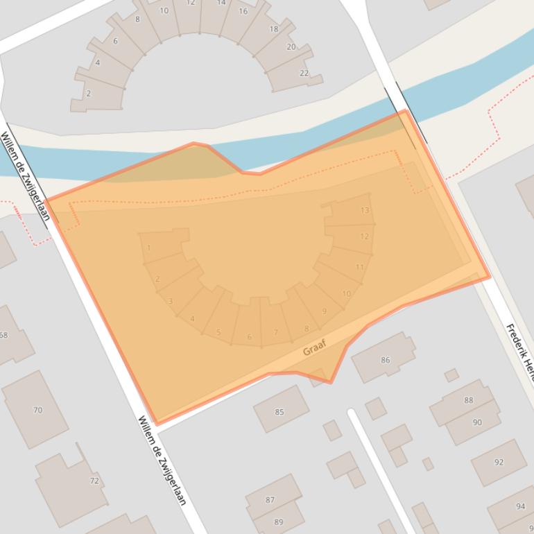 Kaart van postcodegebied 8448NJ.