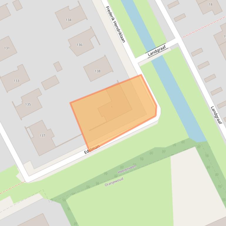 Kaart van postcodegebied 8448NM.