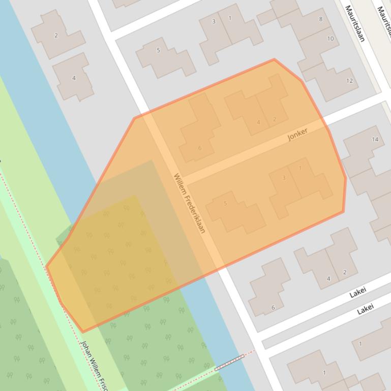 Kaart van postcodegebied 8448NX.