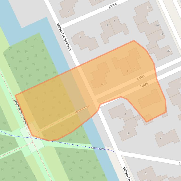 Kaart van postcodegebied 8448NZ.