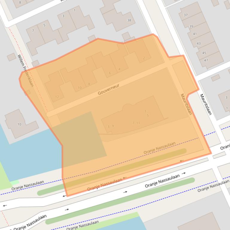 Kaart van postcodegebied 8448PB.